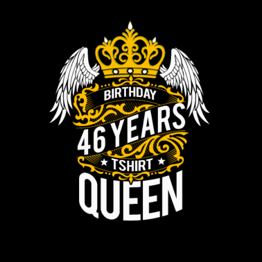 Motiv 46. Geburtstagsgeschenk Shirt Frauen Geburtstagsgeschenk