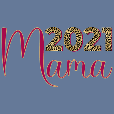 Motiv 2021 MAMA WERDEN SCHWANGERSCHAFT LEOPARDENMUSTER