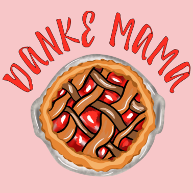 Motiv Danke MAMA AMERIKANISCH PIE MUTTERTAG THANKSGIVING