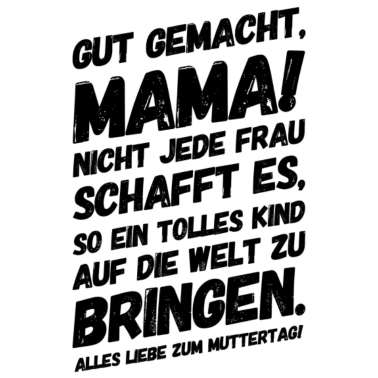 Motiv Geschenkidee zum Muttertag Muttertagsgeschenk Mama