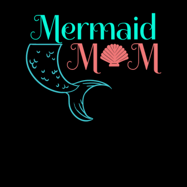 Motiv Meerjungfrau Mama Fabel mythische Kreatur Geburtstagsgeschenk