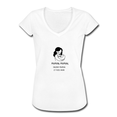 geburtstagsgeschenke mama T-Shirt - T-Shirt Mama, Mama, immer noch Mama und dann Papa