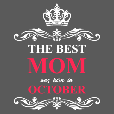 Motiv Beste Mutter geboren Oktober