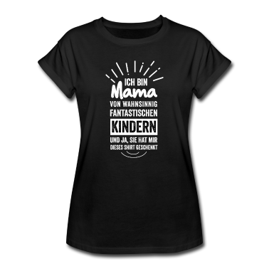 geburtstagsgeschenke mama T-Shirt - Ich bin Mama