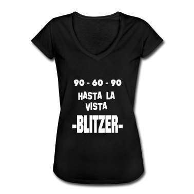 geburtstagsgeschenke mama T-Shirt - 90-60-90 Hasta la vista BlitzerT-Shirt