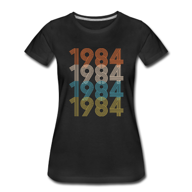 geburtstagsgeschenke mama T-Shirt - Hergestellt 1984 37. Geburtstagsgeschenke 37 Geburtstagsgeschenk