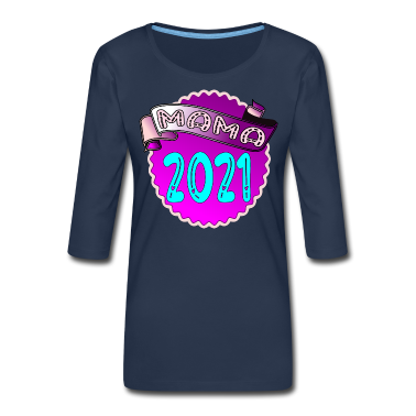 geburtstagsgeschenke mama T-Shirt - MAMA 2021 MUTTERTAGSGESCHENKE MUTTER WERDEN