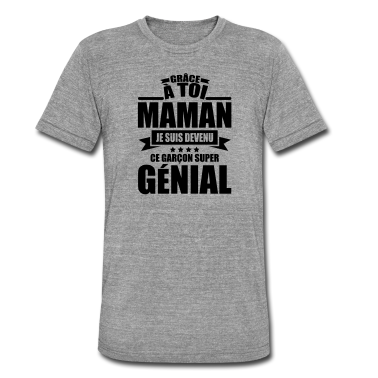 geburtstagsgeschenke mama T-Shirt - Dank Mama bin ich ein super toller Junge geworden.