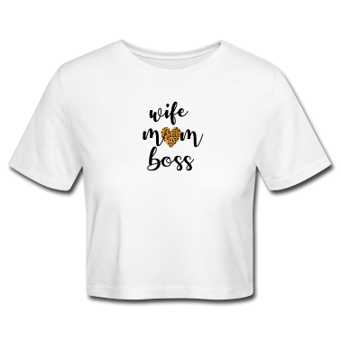 geburtstagsgeschenke mama T-Shirt - wife mom boss Shirt Muttertag T-Shirt - Mama Shirt