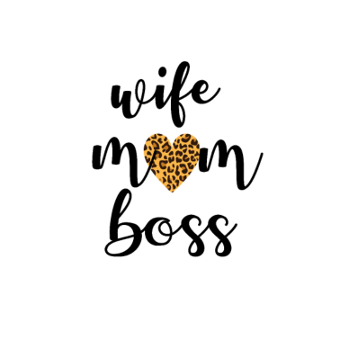 Motiv wife mom boss Shirt Muttertag T-Shirt - Mama Shirt