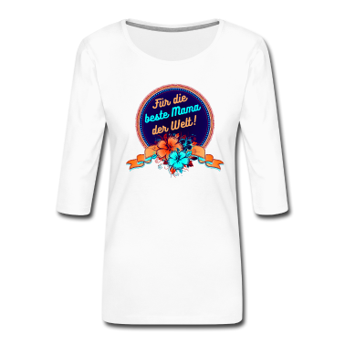 geburtstagsgeschenke mama Langarmshirt - BESTE MAMA DER WELT - GEBURTSTAGSGESCHENK - MUTTER
