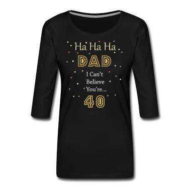 geburtstagsgeschenke mama Langarmshirt - 40. Geburtstagsgeschenk für Papa Mama