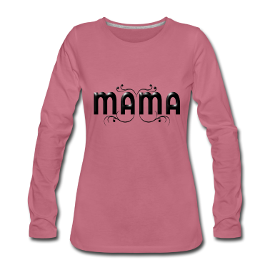 geburtstagsgeschenke mama Langarmshirt - MAMA