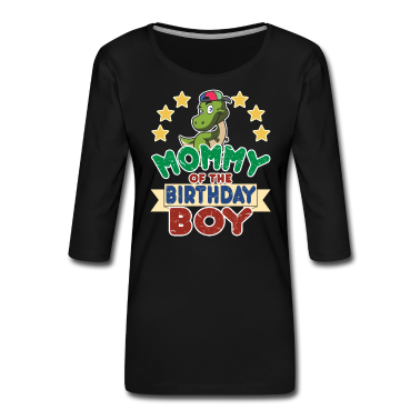 geburtstagsgeschenke mama Langarmshirt - Mama des Geburtstagsjungen lustige Geburtstagsgeschenk