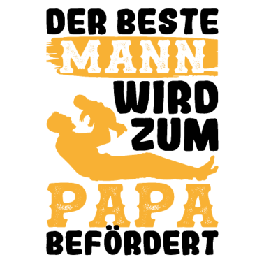 Motiv Mann wird zum Papa befördert Vater Loading Ich