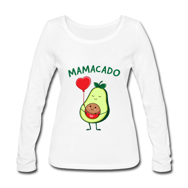 geburtstagsgeschenke mama Langarmshirt - Mama Avocado süßes Muttertag & Geburtstagsgeschenk