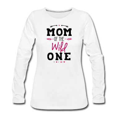 geburtstagsgeschenke mama Langarmshirt - Mama der wilden ein niedlich1. Geburtstagsgeschenk für Sie