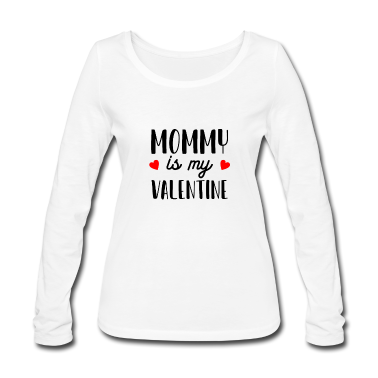 geburtstagsgeschenke mama Langarmshirt - Mama ist mein Valentinshemd Mama Geschenk von Kindern