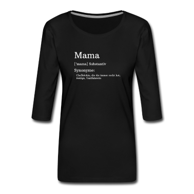 geburtstagsgeschenke mama Langarmshirt - Mama Geschenk