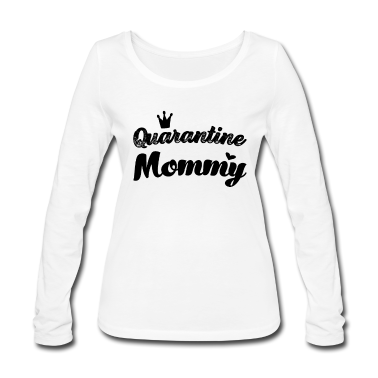geburtstagsgeschenke mama Langarmshirt - Quarantäne Mama beste Mama der Welt Mutti Mutter