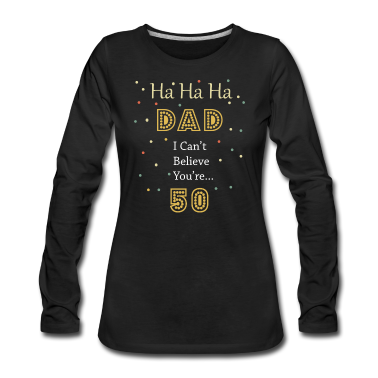 geburtstagsgeschenke mama Langarmshirt - 50. Geburtstagsgeschenk für Papa Mama