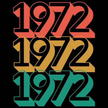 Motiv 1972 Geburtstagsgeschenk