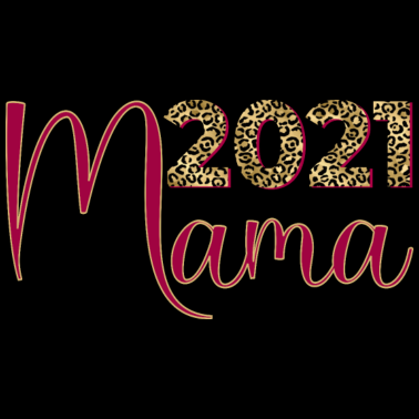 Motiv 2021 MAMA WERDEN SCHWANGERSCHAFT LEOPARDENMUSTER