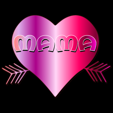 Motiv MUTTERTAGSGESCHENKE MAMA HERZ LIEBE MUTTER