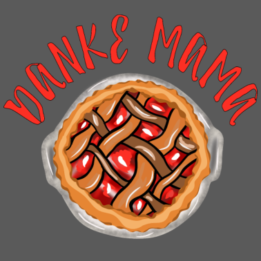 Motiv Danke MAMA AMERIKANISCH PIE MUTTERTAG THANKSGIVING
