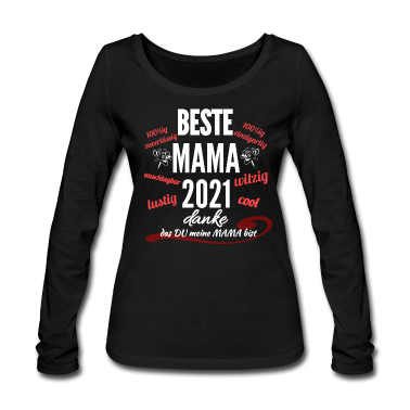 geburtstagsgeschenke mama Langarmshirt - Beste Mama 2021..danke das Du meine Mama bist