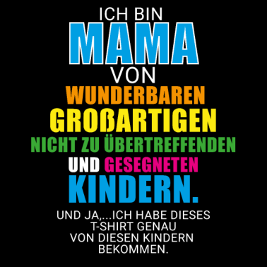 Motiv Mutter lustig Spruch Mama