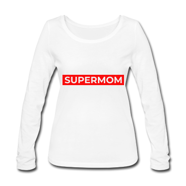 geburtstagsgeschenke mama Langarmshirt - Supermom