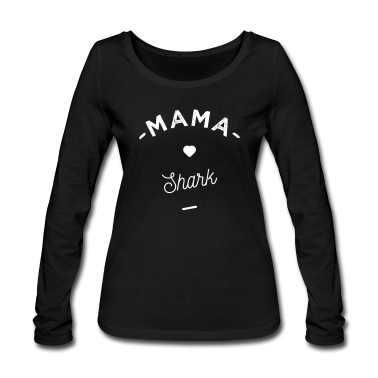 geburtstagsgeschenke mama Langarmshirt - Mama shark
