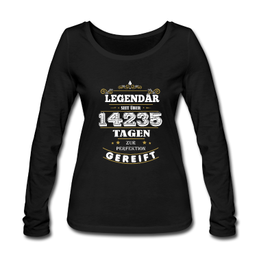 geburtstagsgeschenke mama Langarmshirt - 39. Geburtstag Legende T-Shirt