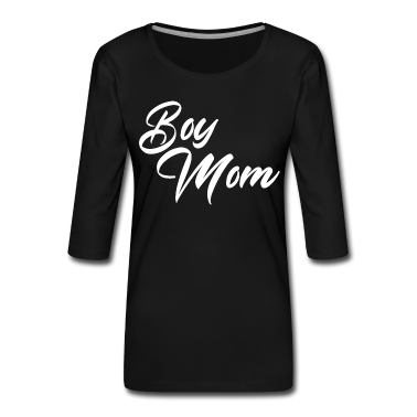 geburtstagsgeschenke mama Langarmshirt - Junge Mutter
