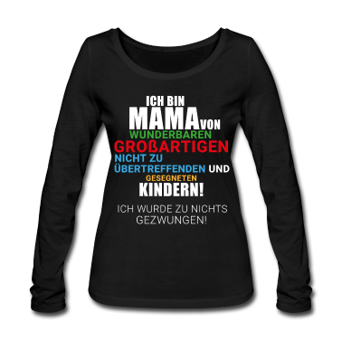geburtstagsgeschenke mama Langarmshirt - Mama Kinder Geschenk Muttertagsgeschenk Muttertag