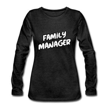 geburtstagsgeschenke mama Langarmshirt - Familien Managerin Beste Mama der Welt Mutti Mami