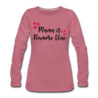 geburtstagsgeschenke mama Langarmshirt - Mama Mutter Mutti Muttertag Beste Mama Geschenk