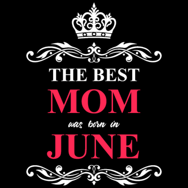 Motiv Beste Mutter geboren Juni