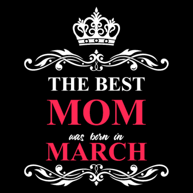 Motiv Beste Mutter geboren März