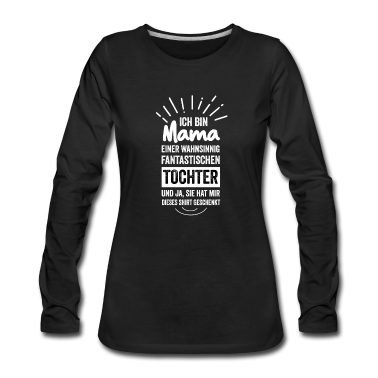 geburtstagsgeschenke mama Langarmshirt - Mama