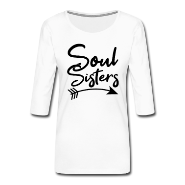 geburtstagsgeschenke mama Langarmshirt - Soul Sisters Beste Freundin Freundschaft Sprüche