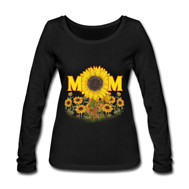geburtstagsgeschenke mama Langarmshirt - Mom Mama Sonnenblume
