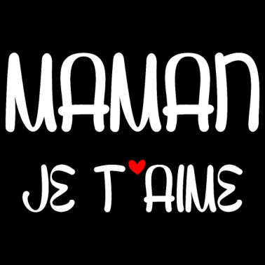 Motiv Mama, ich liebe dich. Geschenk-Idee Mama