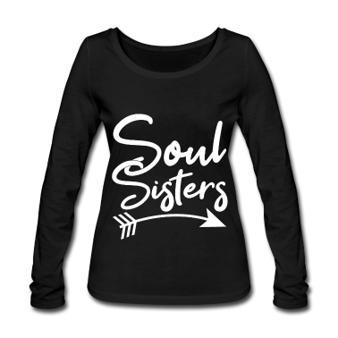 geburtstagsgeschenke mama Langarmshirt - Soul Sisters Beste Freundin Freundschaft Sprüche