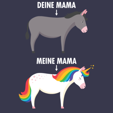 Motiv Deine Mama - Meine Mama - Muttertag Geschenk