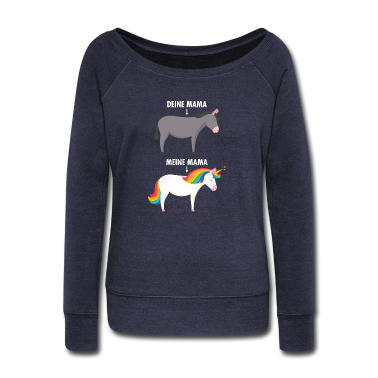 geburtstagsgeschenke mama Langarmshirt - Deine Mama - Meine Mama - Muttertag Geschenk