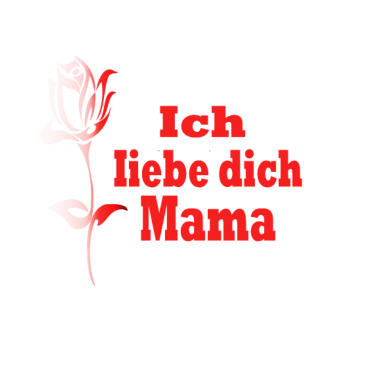 Motiv ich liebe dich mama