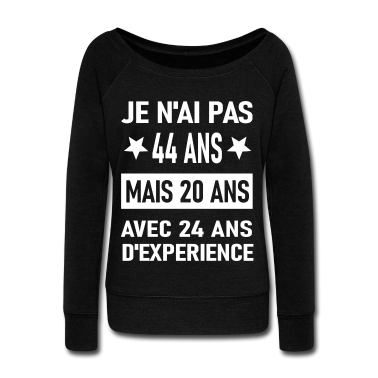 geburtstagsgeschenke mama Langarmshirt - Ich bin nicht 44 - Geburtstagsgeschenk