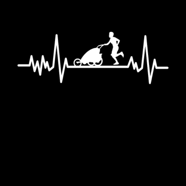 Motiv Geschenk für Mama Herzschlag Mutter Sport